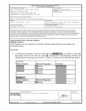 FDAzilla FDA 483 Sara J Haug, M.D., Ph.D, Durango | April 2023