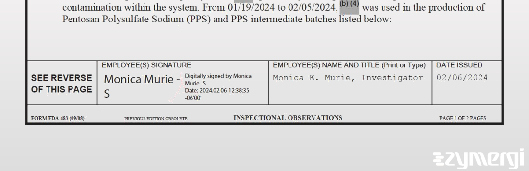 Monica E. Murie FDA Investigator 