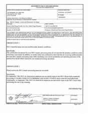 FDAzilla FDA 483 Snyder Mark Drugs Roselle, . d.b.a. Mark Drug | 2019