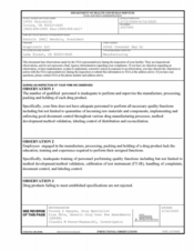 FDAzilla FDA 483 Soaptronic, Lake Forest | February 2020