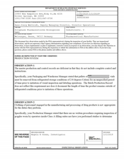 FDAzilla FDA 483 Solupharm Pharmazeutische Erzeugnisse | Feb 2018
