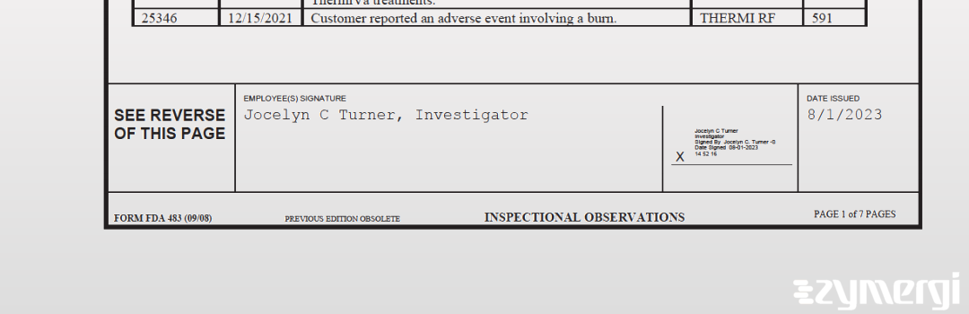 Jocelyn C. Turner FDA Investigator