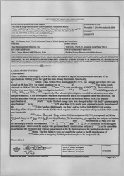 FDA 483 Sun Pharmaceutical, Mohali | November 2016