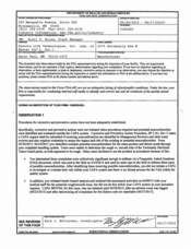 FDAzilla FDA 483 Synovis Life Technologies, . (sub. of Baxter  | 2015