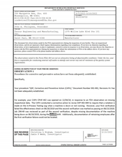 FDAzilla FDA 483 Taurus Engineering and Manufacturing | Mar 2022