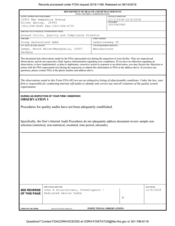 FDAzilla FDA 483 Tcoag Deutschland, Lemgo | December 2018