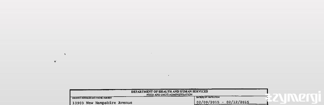 FDANews 483 Techtronic Industries (Dongguan) Co. Ltd. Feb 12 2015 top