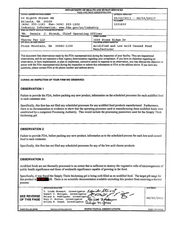 FDAzilla FDA 483 Thermo Pac, Stone Mountain | June 2011