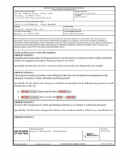 FDAzilla FDA 483 Thornton, Morris | March 2020