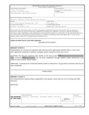 FDAzilla FDA 483 U.S. Continental Marketing, Corona | March 2021