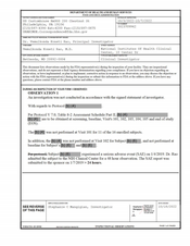 FDAzilla FDA 483 Vemulkonda Koneti Rao, M.D, Bethesda | October 2022