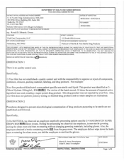 FDAzilla FDA 483 Vital Care Compounder, Hattiesburg | July 2016