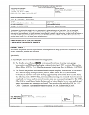 FDAzilla FDA 483 Westwood Laboratories, Azusa | April 2022