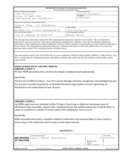 FDAzilla FDA 483 Whitehall/Div of Acorn Engineering | Mar 2017