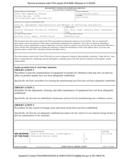 FDAzilla FDA 483 Xiantao Zhongtai Protective Products, Xiantao | 2019
