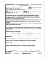 FDAzilla FDA 483 Yorktowne Optical, Emigsville | September 2014