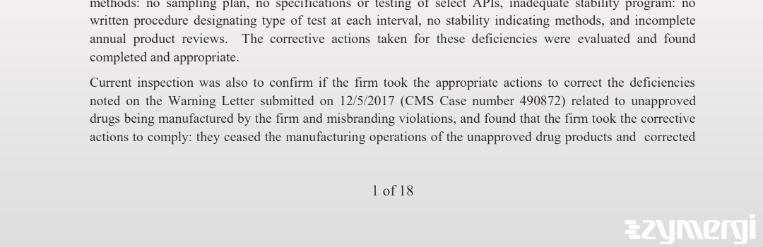 Ariel Cruz Figueroa FDA Investigator