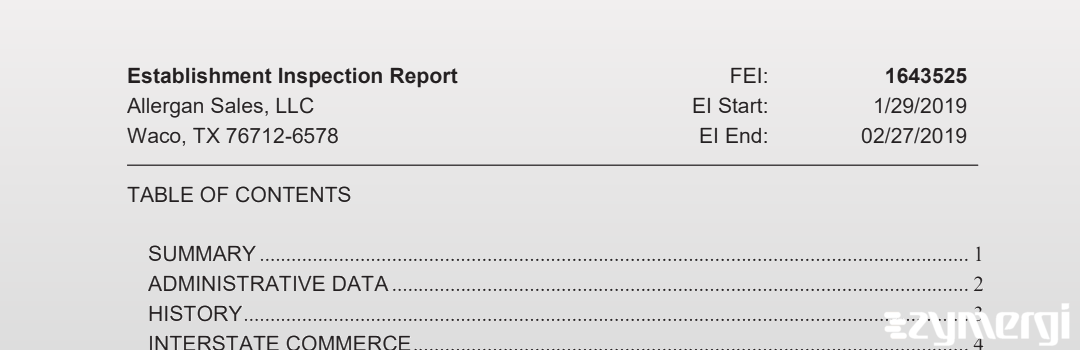 FDANews EIR Allergan Sales LLC Feb 27 2019 top