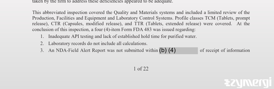 Linda F. Murphy FDA Investigator