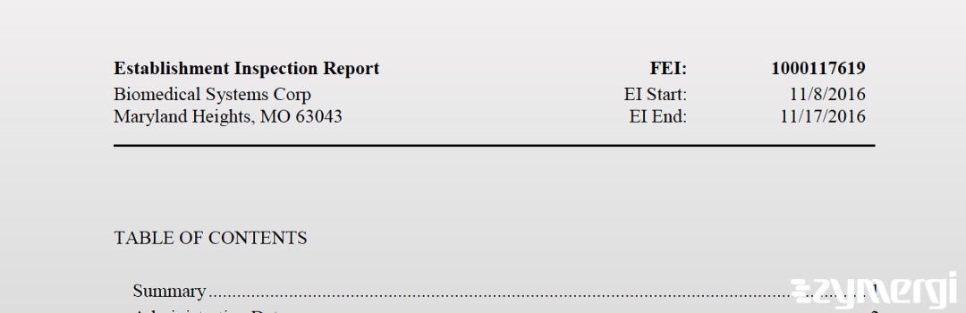 FDANews EIR Biomedical Systems Corp Nov 17 2016 top