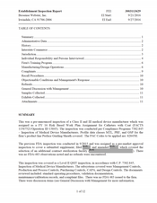 FDAzilla FDA EIR Biosense Webster, Irwindale | September 2016