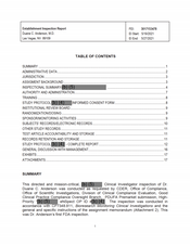 FDAzilla FDA EIR Duane Anderson MD, Las Vegas | May 2021