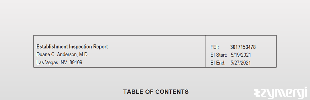 FDANews EIR Duane Anderson MD May 27 2021 top