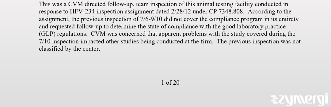 Ann B. Borromeo FDA Investigator Daniel L. Aisen FDA Investigator