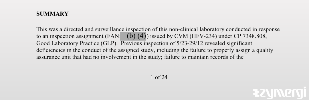 Ann B. Borromeo FDA Investigator