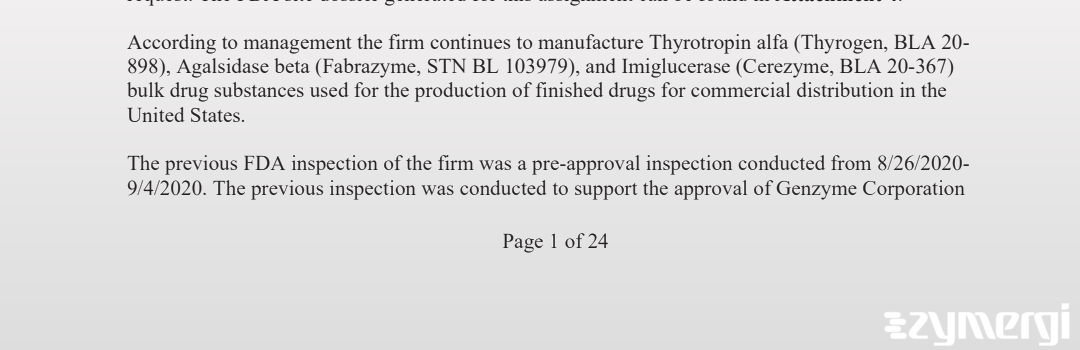 Daniel L. Zheng FDA Investigator Sean R. Marcsisin FDA Investigator 