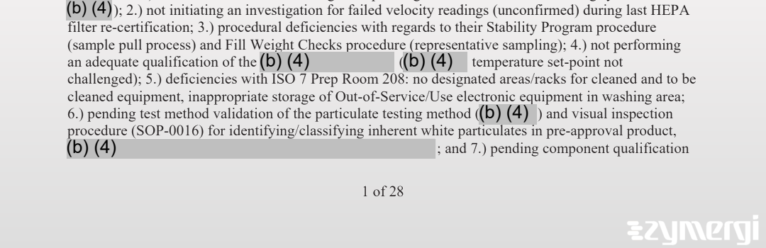 Charles L. Zhou FDA Investigator Bei Y. He FDA Investigator 