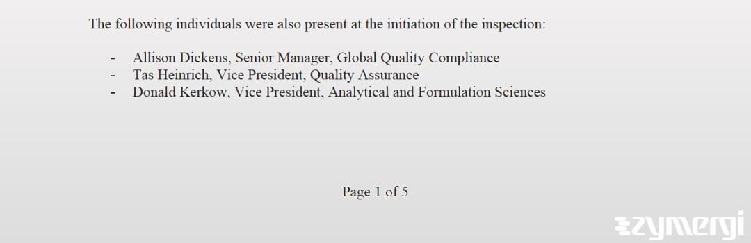 Seneca D. Toms FDA Investigator