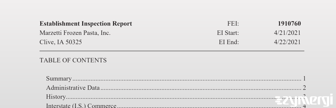FDANews EIR Marzetti Frozen Pasta, Inc. Apr 22 2021 top