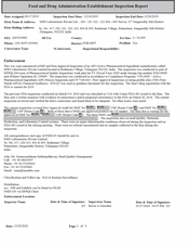 FDAzilla FDA EIR MSN Laboratories, Sangareddy Sub-District | Dec 2019