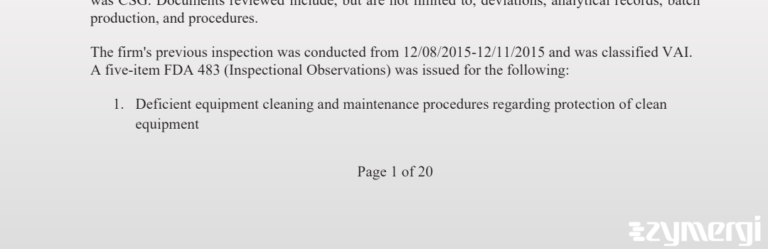 Gavin T. Cua FDA Investigator Michael Araneta FDA Investigator