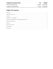 FDAzilla FDA EIR Penta International, Livingston | February 2022