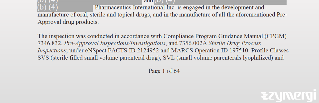 Shirshendu K. Deb FDA Investigator Marcellinus D. Dordunoo FDA Investigator Viviana Matta FDA Investigator Kathleen M. Jordan FDA Investigator