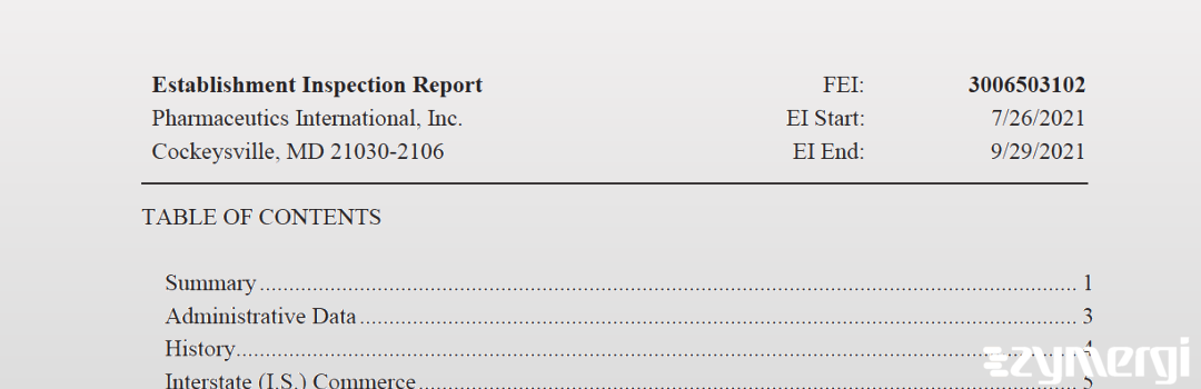 FDANews EIR Pharmaceutics International, Inc. Sep 29 2021 top