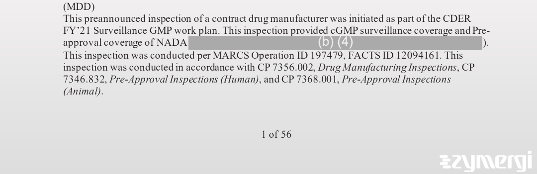 Shirshendu K. Deb FDA Investigator Marcellinus D. Dordunoo FDA Investigator Viviana Matta FDA Investigator Kathleen M. Jordan FDA Investigator