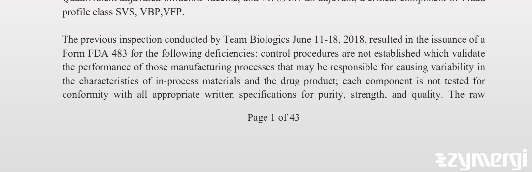 Susan M. Jackson FDA Investigator Priscilla M. Pastrana FDA Investigator Jeremy L. Wally FDA Investigator